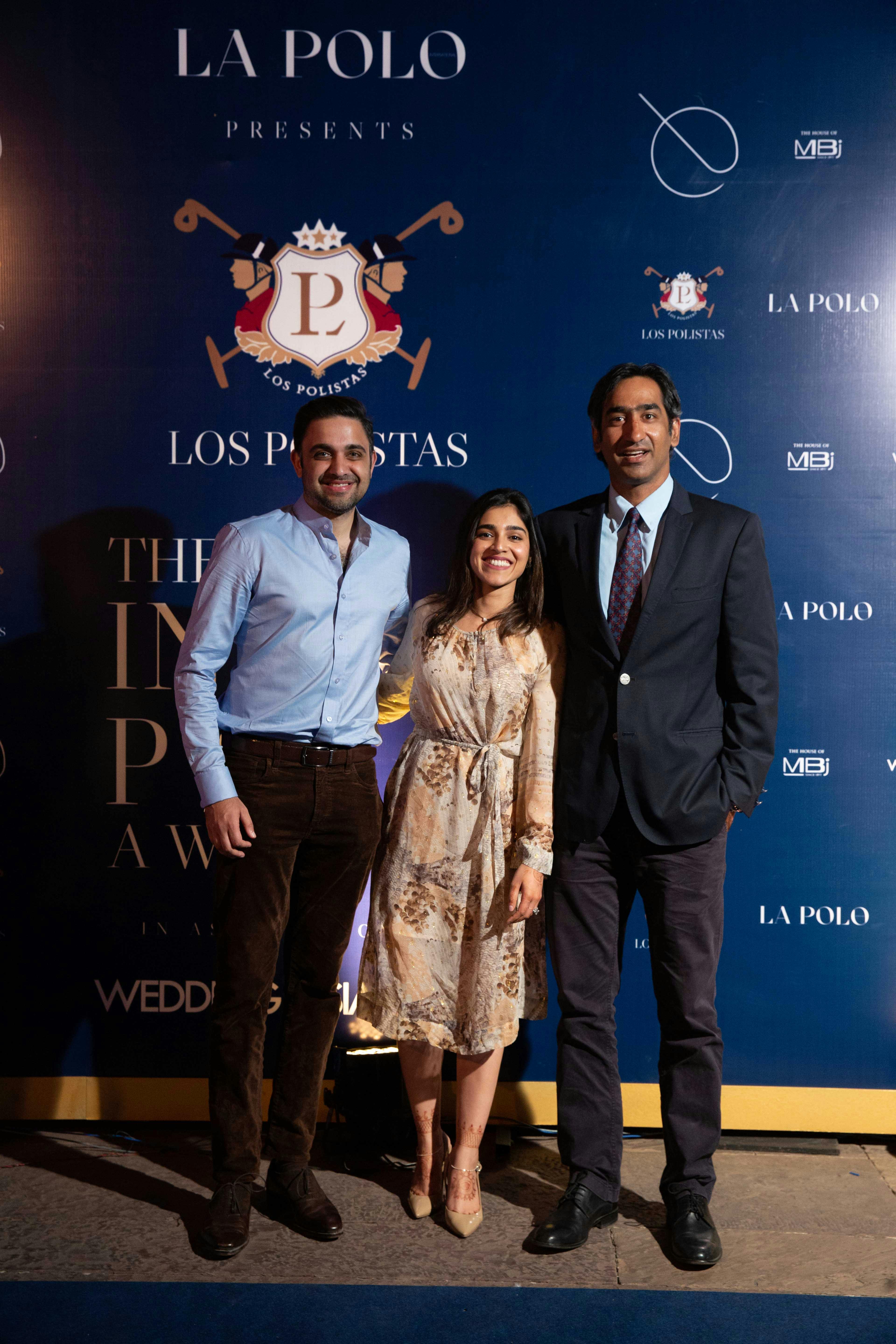 The Indian Polo Awards Most Valuable Player and Arjuna Awardee, Simran S. Shergill on the blue carpet